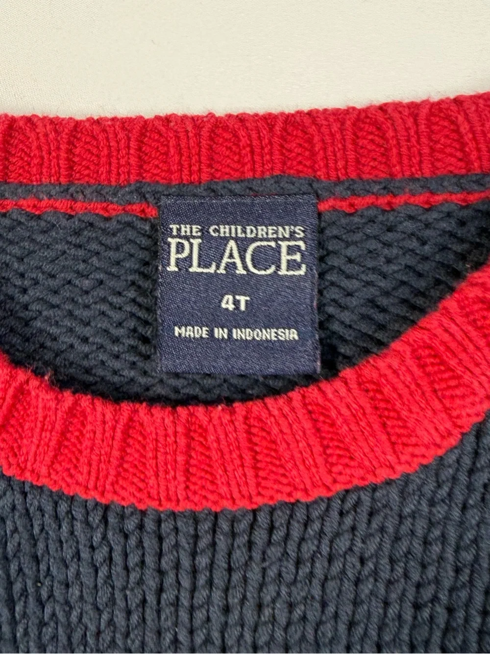 THE CHILDRENS‎ PLACE Snowman Christmas Sweater 4T Holiday Winter Cozy Vintage